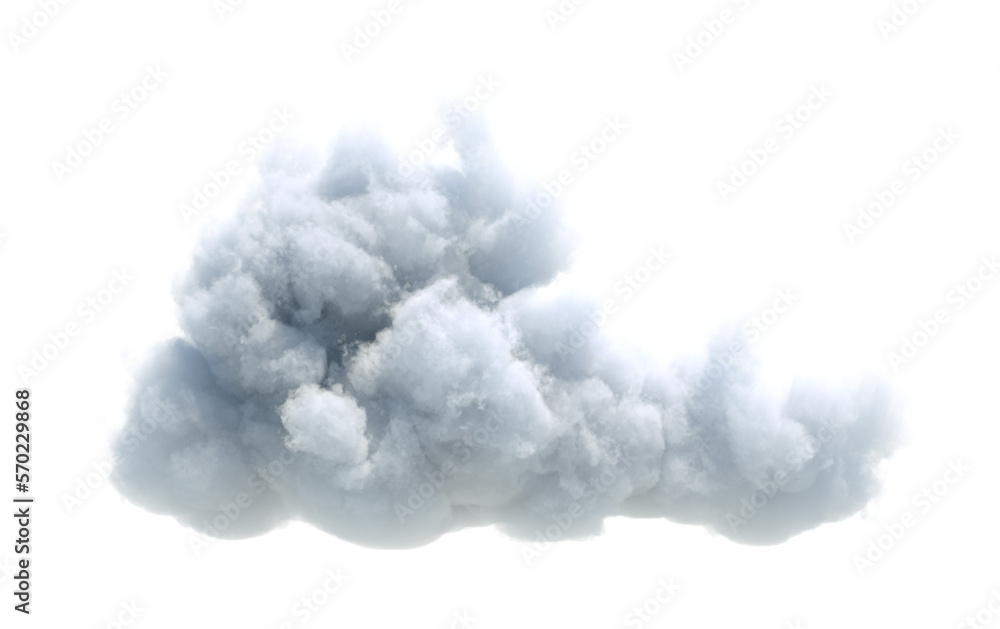 3d render of realistic white cloud isolated on transparent background 3d render of realistic white cloud isolated on transparent background