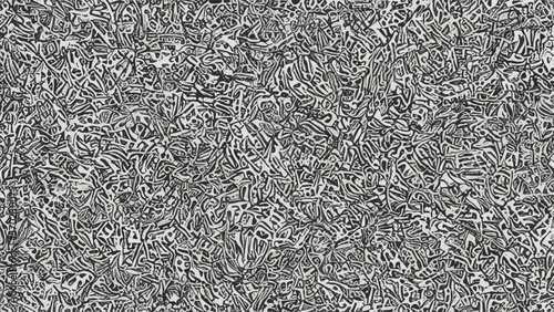 Abstract monochrome transparent geometric pattern