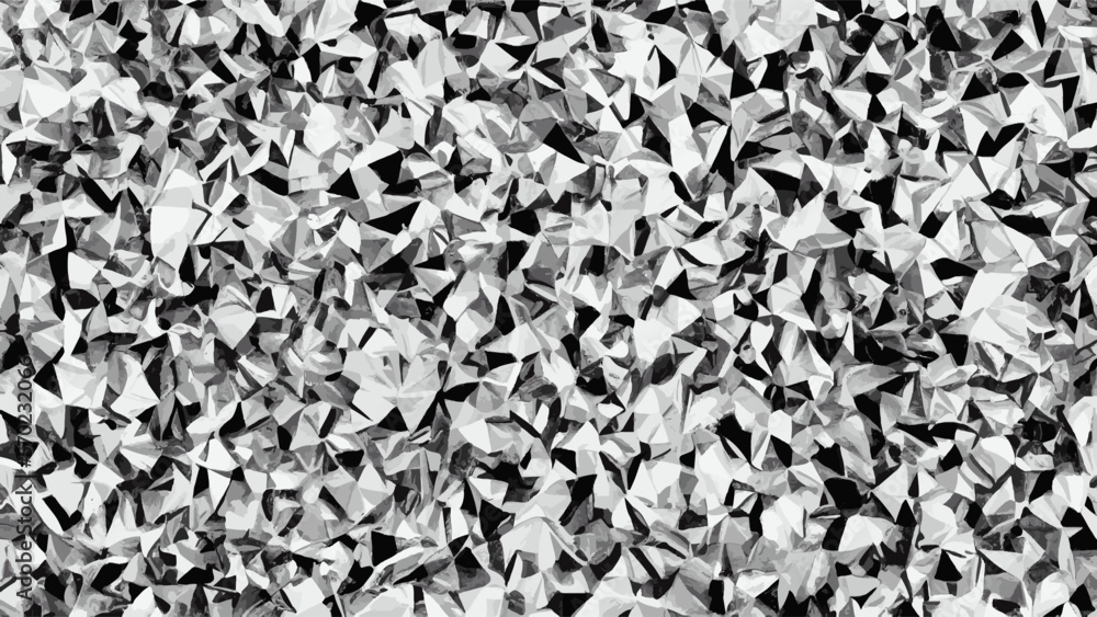 Beautiful black and white abstract 3d triangle pattern with a chic geometric design Beautiful black and white abstract 3d triangle pattern with a chic geometric design