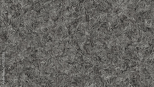 Beautiful black and white abstract 3d studio pattern with a gorgeous mix of geometries