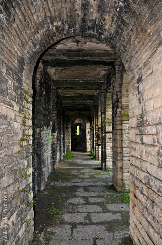 Totenburg Nazi mausoleum in Walbrzych  Lower Silesian Voivodeship  Poland.