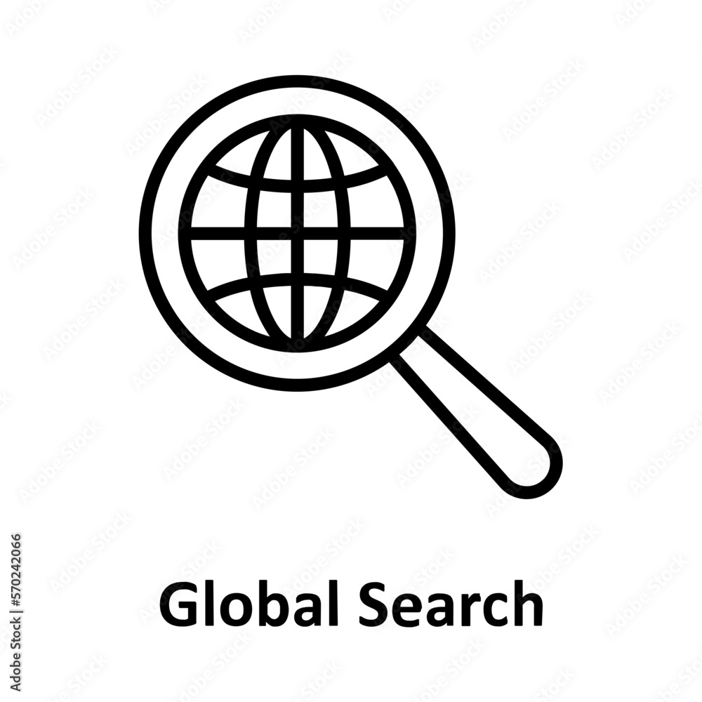 Global search, globe Vector Icon which can easily modify or edit
Global search, globe Vector Icon which can easily modify or edit
