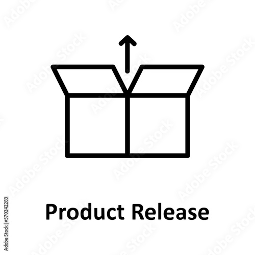 Open boxing, launch products  Vector Icon which can easily modify or edit

