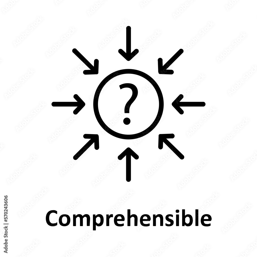 Comprehensible, intelligence Vector Icon Fully Editable
Comprehensible, intelligence Vector Icon Fully Editable