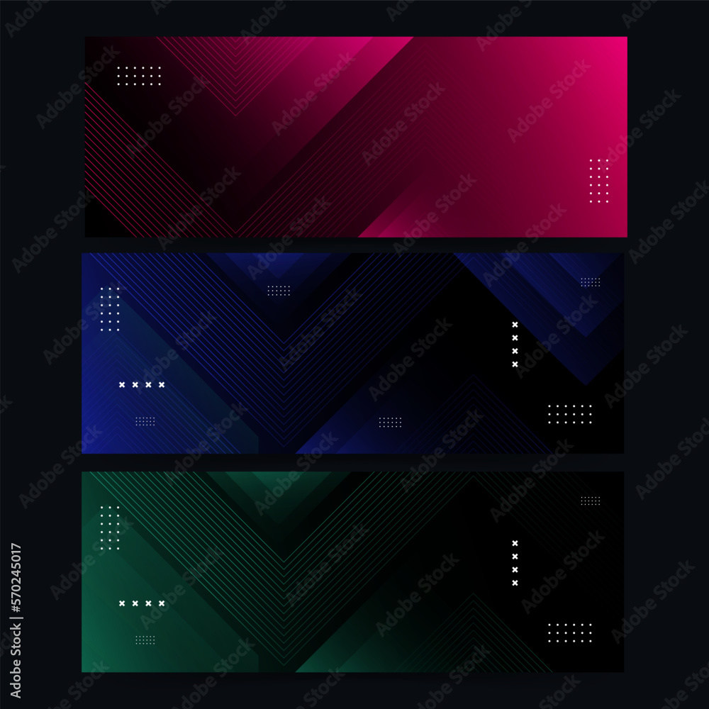 background banners. full color, gradation, collection set, suitable for your business. vectors eps 10 background banners. full color, gradation, collection set, suitable for your business. vectors eps 10
