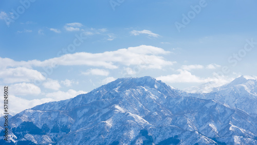 雪山　バックカントリー © Takahiro