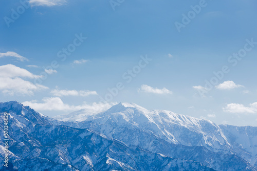 雪山　バックカントリー © Takahiro