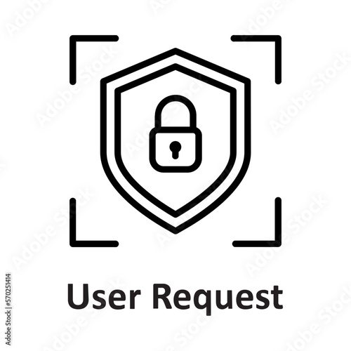 Account, employee Vector Icon

