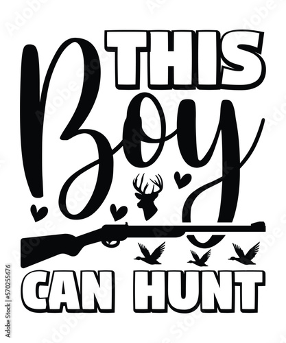 This Boy Can Hunt, men's hunting gift for dad, my favorite hunting partners call me dad, hunting shirt, hunter gift