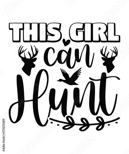 This Girl Can Hunt, men's hunting gift for dad, my favorite hunting partners call me dad, hunting shirt, hunter gift