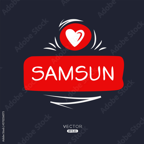 Creative (Samsun city) love design.