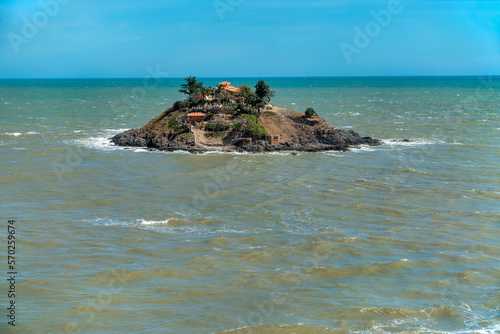 Hon Ba Temple on a small island in the south of Vung Tau city.