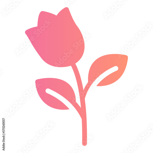 flower gradient icon © Sentya