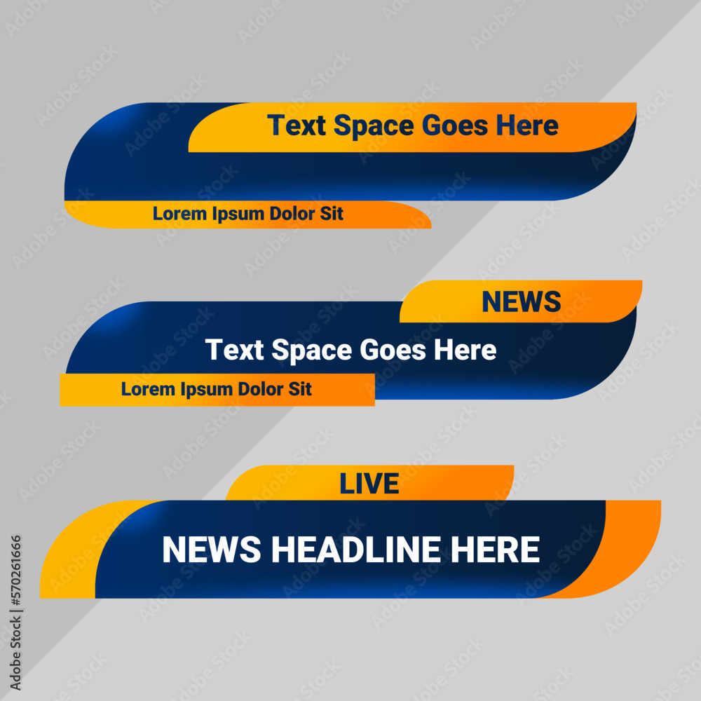 Lower Third Headlines Lower Third Headlines