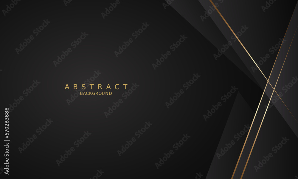 black luxury premium background and gold line. black luxury premium background and gold line.