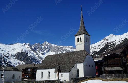 Berg Kirche Schweiz Switzerland Swiss Alps