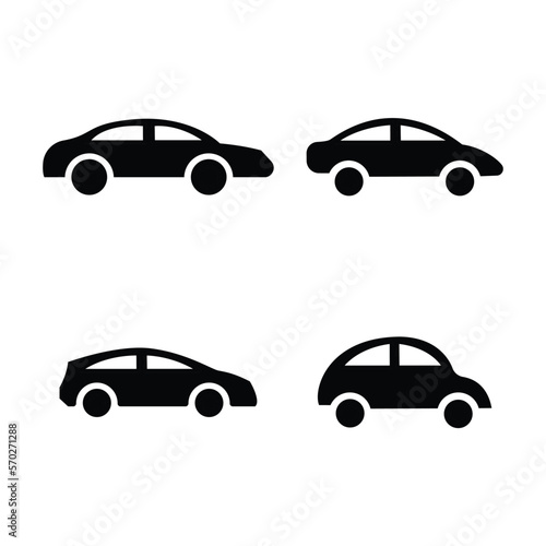 car transportation  icon  vector  illustration  design logo  template  flat  style trendy  collection