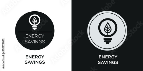 Creative (Energy saving) Icon, Vector sign.