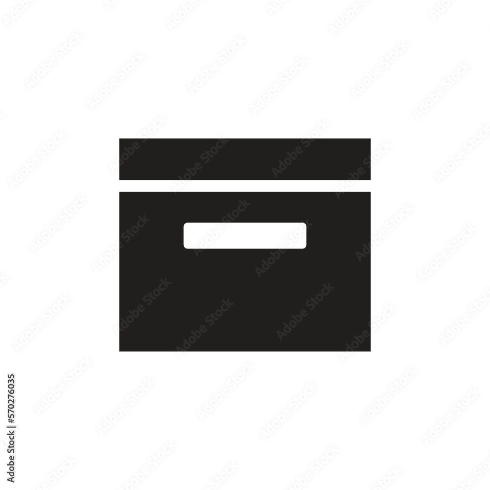 cardboard box ,icon, vector ,illustration, design logo, template, flat, style trendy, collection cardboard box ,icon, vector ,illustration, design logo, template, flat, style trendy, collection
