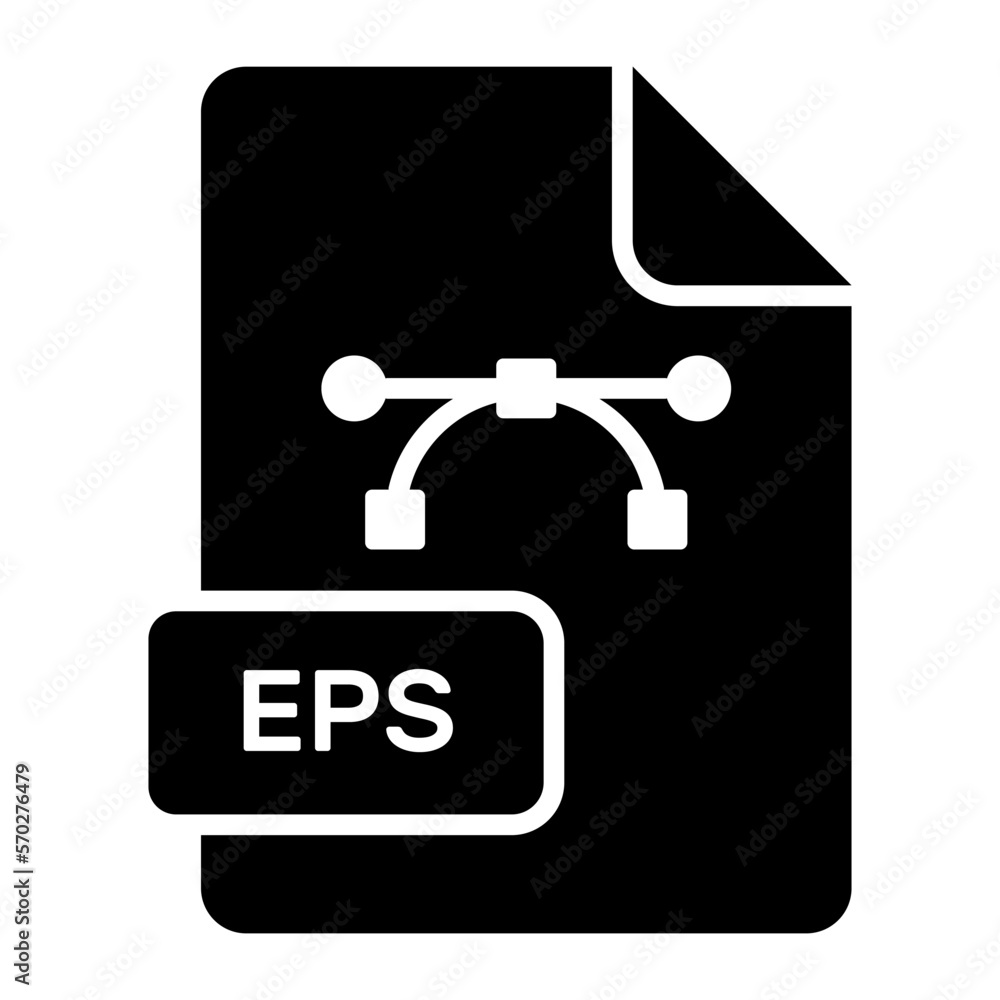 An amazing vector icon of EPS file, editable design An amazing vector icon of EPS file, editable design