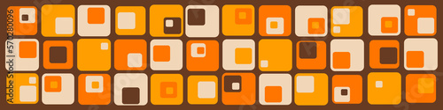 Abstract Vintage Retro Aesthetic Background Pattern Banner
