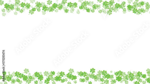 FOND PAPIER PEINT TREFLES VECTEUR