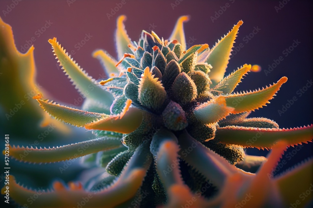 close up of a flower cannabis close up of a flower cannabis
