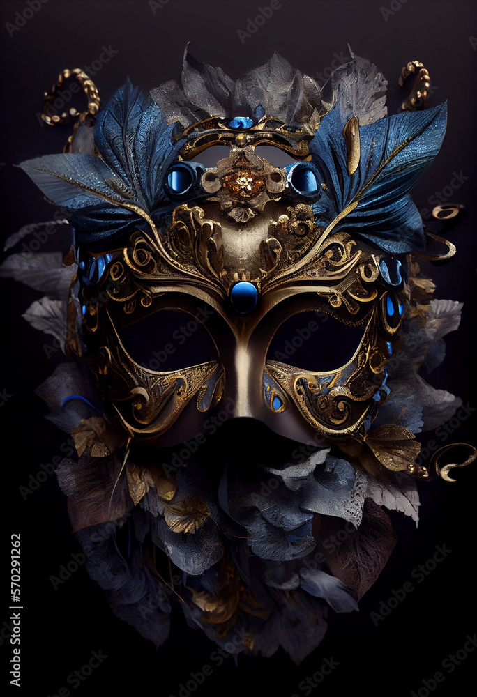 section of mask section of mask