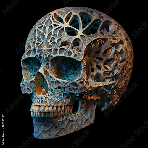 Surreal Skull Art: Exploring the Majestic and Dreamlike World of Skull Imagery