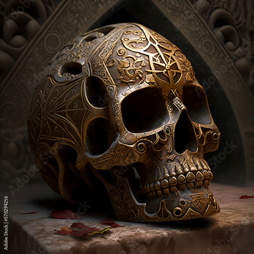 Surreal Skull Art: Exploring the Majestic and Dreamlike World of Skull Imagery