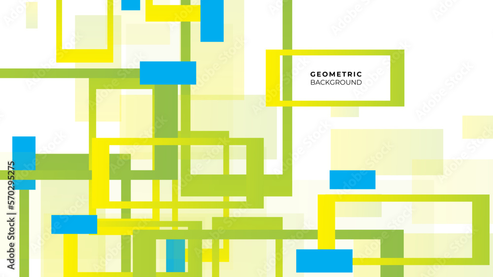 Obraz premium Overlaping green on white background. Geometric pastel background. Use to banner, poster, brochure, etc. Vector illustration.