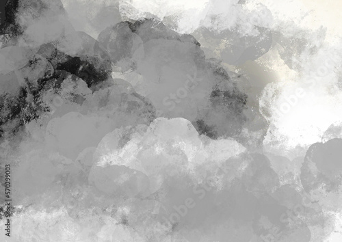 抽象的　水墨画　背景素材