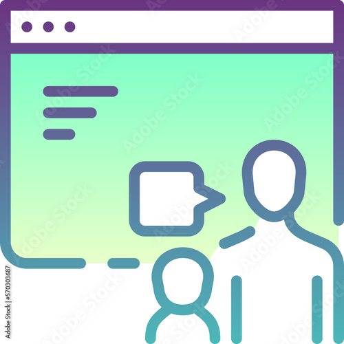 parental advisory content website online cyber internet security digital  filled color line icon