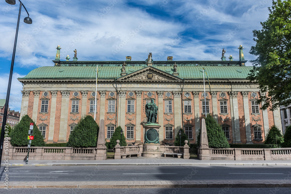 Fototapeta premium View of the city center of Stockholm, Sweden