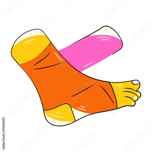 Foot Bandage  photo