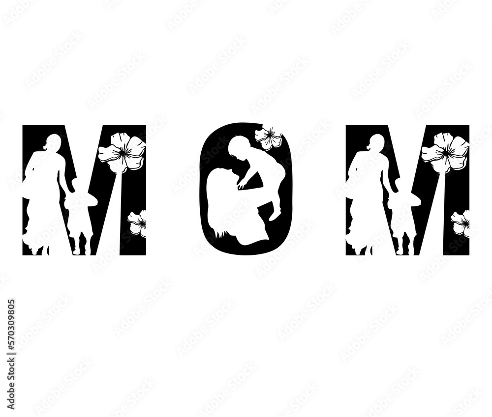 Fototapeta premium Mom