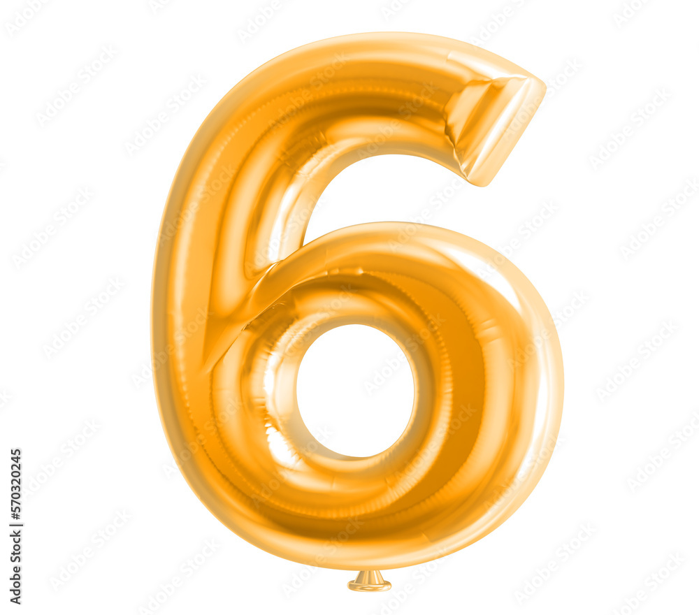 Number Balloons 3D Generative AI Number Balloons 3D Generative AI
