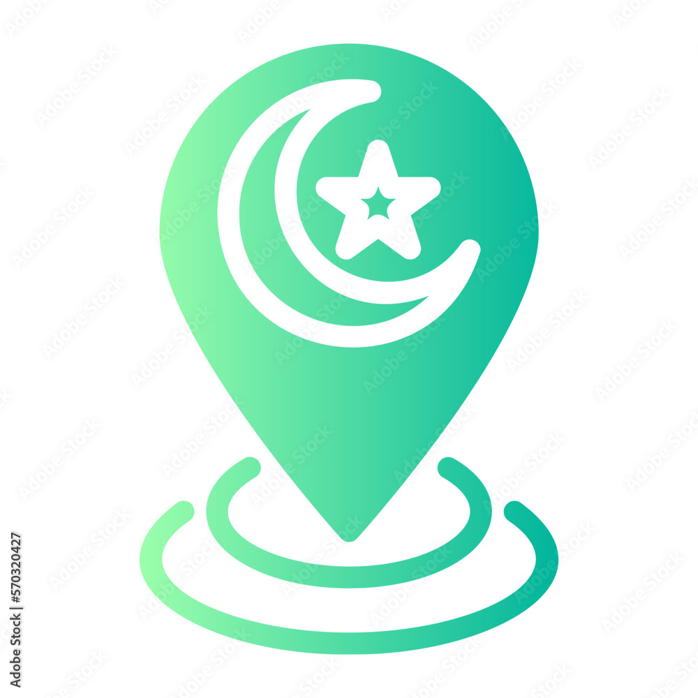 location gradient icon location gradient icon