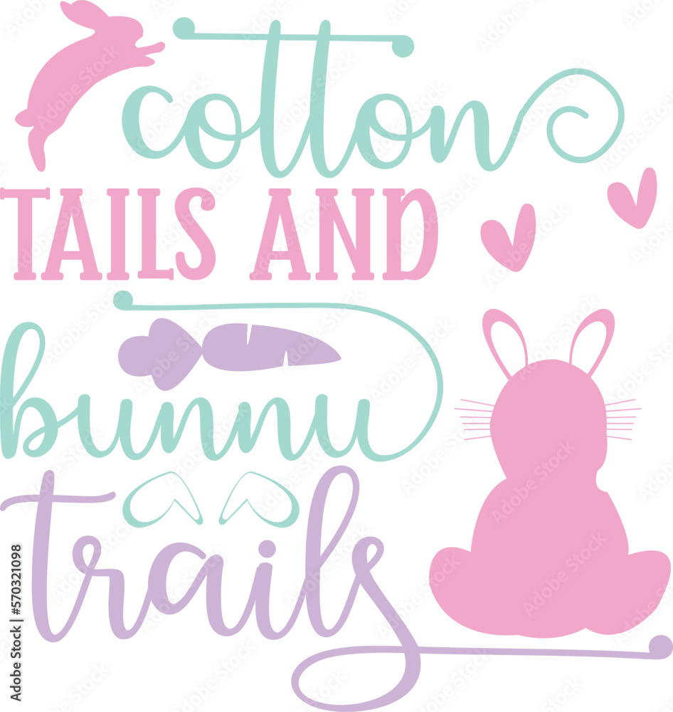 cotton tails and bunny trails