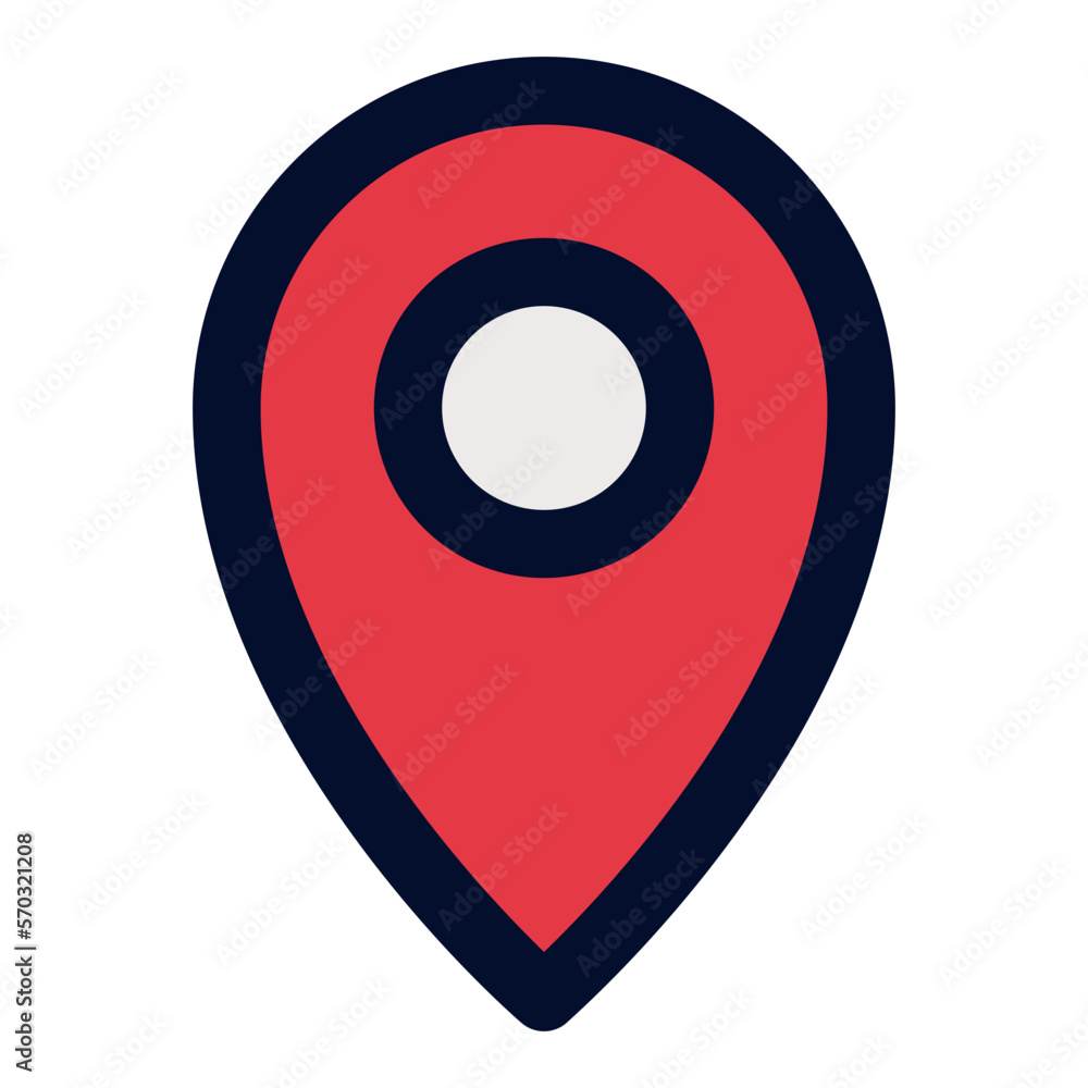 location filled line icon location filled line icon