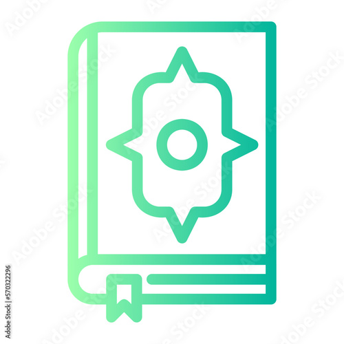 Quran gradient icon