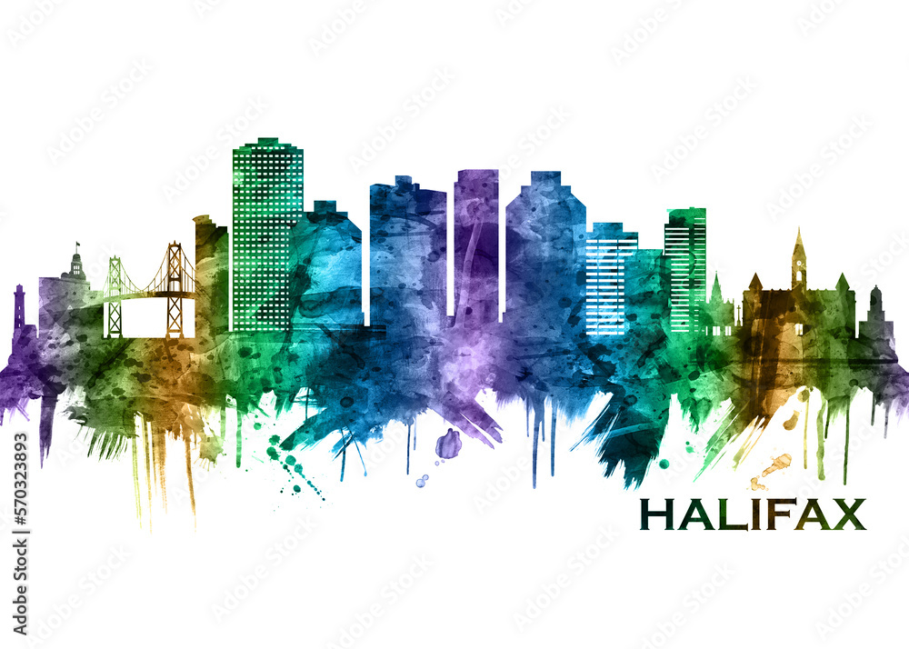 Fototapeta premium Halifax Canada Skyline
