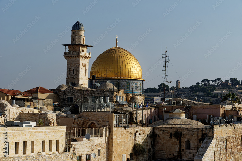 Israel - Jerusalem - Felsendom & Klagemauer