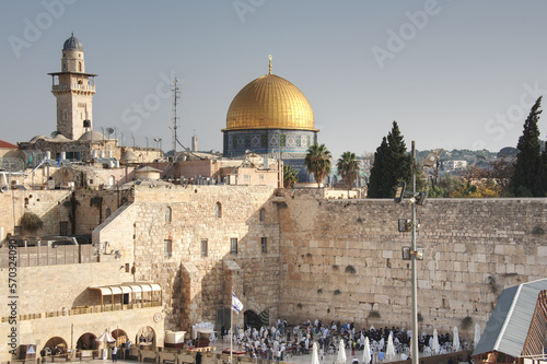 Fotografia Israel - Jerusalem - Felsendom & Klagemauer