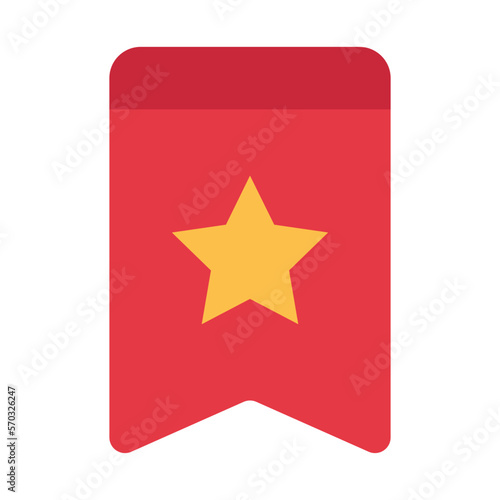 bookmark flat design icon