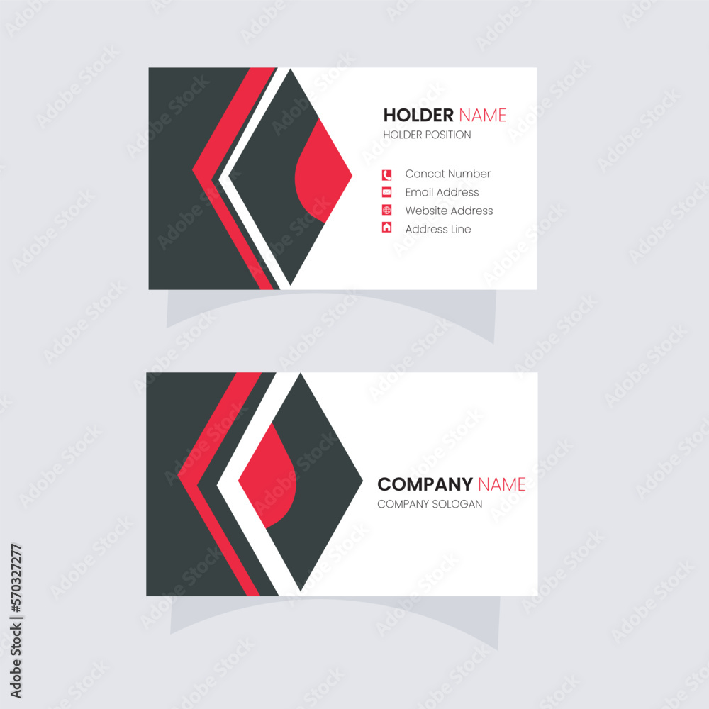 Modern creative and clean Business card design Template EPS File Modern creative and clean Business card design Template EPS File