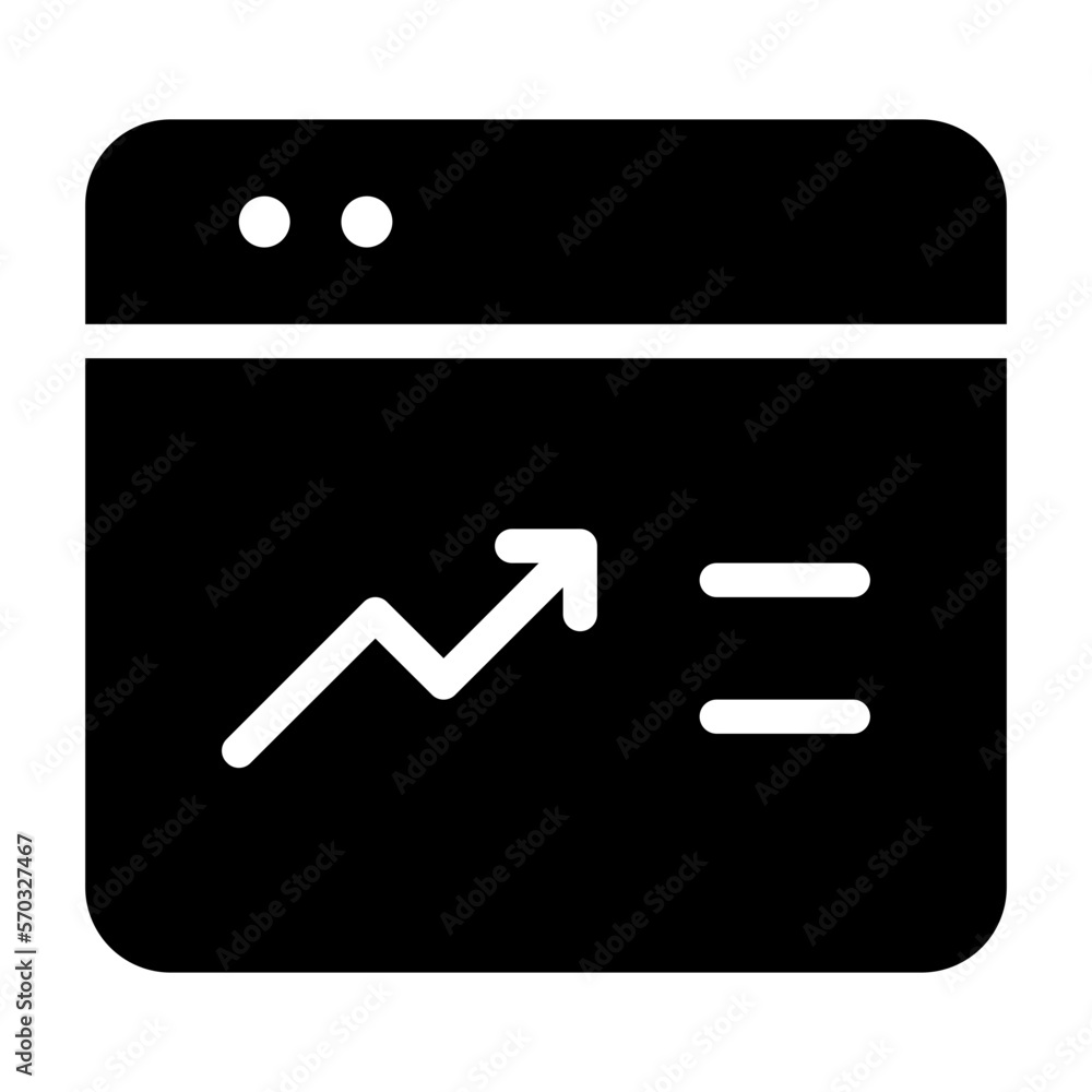 trending glyph trending glyph