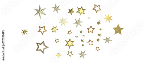 stars background  sparkle lights confetti falling. magic shining Flying christmas stars on night