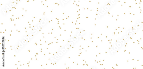 gold confetti