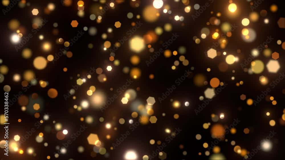 gold bokeh glittering video animation golden loop gold bokeh glittering video animation golden loop